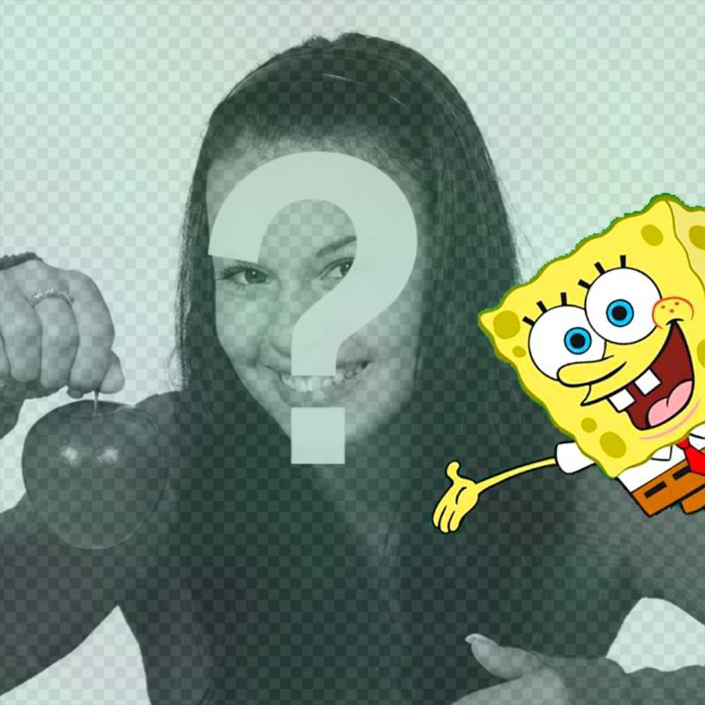 Put your photo with online Sponge Bob. ..