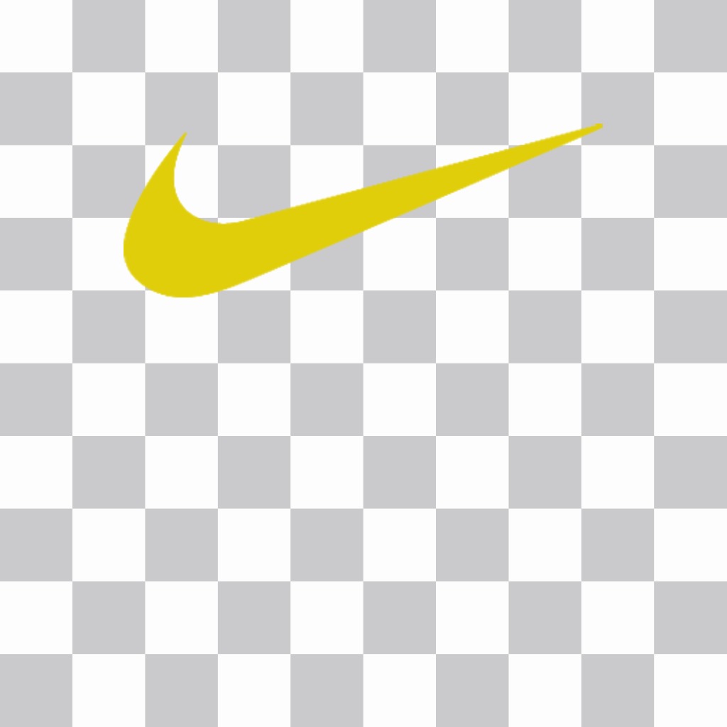 Sticker Of The Nike Logo To Put On Your Pictures